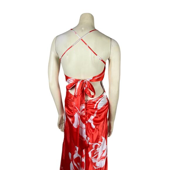 B. Smart Satin Formal Prom Dress Gown 3 Juniors XS S - Picture 10 of 16